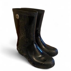 UGG Black Winter & Rain Boots